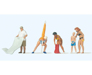 Preiser 10694 - Personnages miniatures : Prêts pour la baignade 1:87