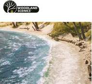 Eau pour décors miniatures, maquettes - Écume et embruns Woodland CW4529