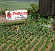 Végétation miniature : Fraisiers au 1/87 - Busch 1265 01265