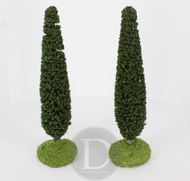 2 Cyprès de provence 15 cm pour crèches provençales - FR-ATB/61690