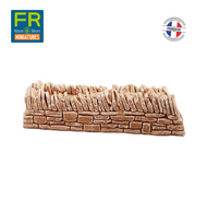 Mur provençal droit - crèche provençale - FR-D/22031