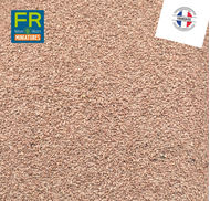 FR 509 - Papier décors imitation de gravier, route, terre miniature