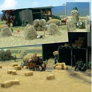 Busch 1212 - Bottes de foin 1:87 - HO