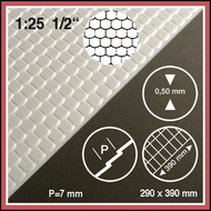 Tuile plate 1:25