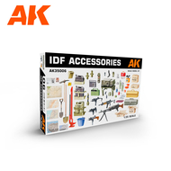 Ak Interactive 35006 - Accessoires militaires : Équipement IDF 1/35