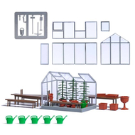 Végétation miniature : Culture de canabis à l'échelle  1/87 - Busch 1979 - 01979