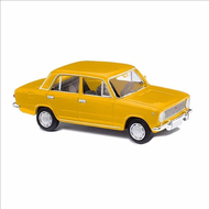 Voiture miniature : Lada 1200 jaune au 1/87 HO - Busch 50111