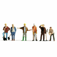 Figurines miniatures :  Ouvriers du bâtiment - Noch 15110