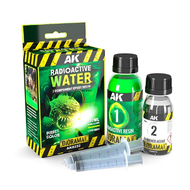 Effet liquide miniature : Résine effet eau radioactive 180 ml - Ak Interactive 8232 AK8232
