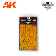 Végétation miniature : Touffes d'herbe orange  4,5 mm - Ak Interactive 8241 AK8241