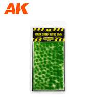 Végétation miniature : Touffes d'herbe vert foncé 6 mm - Ak Interactive 8246 AK8246