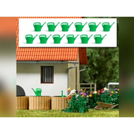 Accessoire miniature : 12 Arrosoirs au 1/87 - Busch 07751  7751