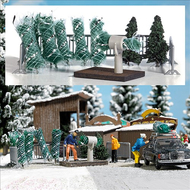 Décors miniatures : Vente de sapin au 1/87 - Busch 1182 01182