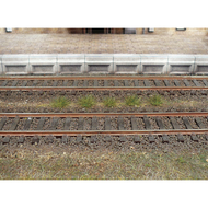 Heki 1801 : 100 touffes d'herbe miniature 6mm vert