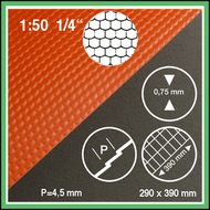 Tuile plate 1:50