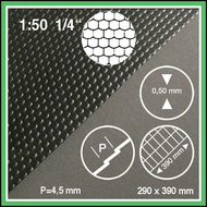 Tuile plate 1:50