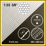 Tuile plate 1:33