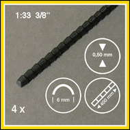 Faîtière pointue 1:33