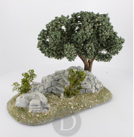 FR 28054 - Décor crèche olivier 10 x 15 cm
