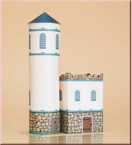 Maquette château en carton pour enfants*