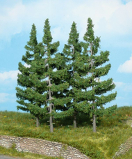 Végétation miniature - 4 sapins 17 cm - Heki 2122
