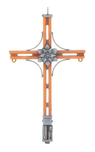 Accessoire miniature : Croix au sommet HO - Faller 180013