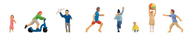 Figurines : Enfants jouant - 1:87 H0 - Faller 151613