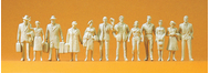 Preiser 63000 - 12 figurines à peindre 1:32
