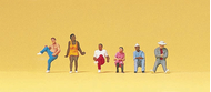 Personnages miniatures assis 1:87, HO
