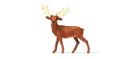 Animal miniature : Jeune cerf - 1:87 HO - Preiser 29517