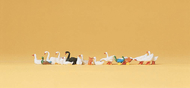 Oiseaux miniatures : Canards, oies, signes 1:87 - Preiser 14167