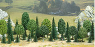 Végétation miniature : Bois mélangé - Busch 06590 6590