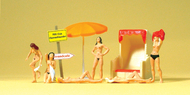 Preiser 10107 - A la plage - Figurines miniatures ho, 1/87