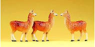Animaux miniatures : Lamas 1:87 - preiser 20389