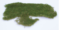 Végétation miniature : Heki 1858 - Herbe longue montagne 40 x 40 cm, 5 mm