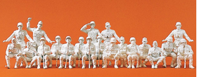 Preiser 72500 - Infanterie motorisée grenadier 1939 ‐ 1/72