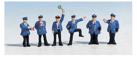 Figurines miniatures : Personnel chemin fer  - Noch 15280