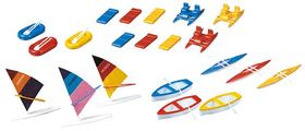 Bateaux & planches à voiles 1:87