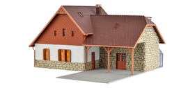 Maison en pierres miniature éclairé échelle 1:87, HO - Vollmer 48280
