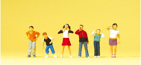 Figurines miniatures : Enfants  1/87 HO - Preiser 10556