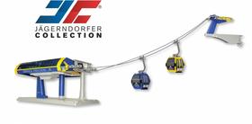 Télécabine et télésiège -JC- miniature électrique Deppelmayer - " Serfaus"- 1 gare
JAUNE BLEU  - JC 84395-0000