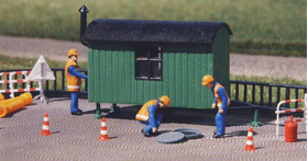 Maquette de Cabane de chantier - 1:87 HO - Auhagen 99030