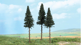 Végétation miniature - 3 sapins 17 cm - Heki 2119