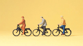 Preiser 74011 - Cyclistes miniatures 1:100