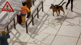 Décor miniature : Dalles de béton - 1:87  HO - Noch 14237