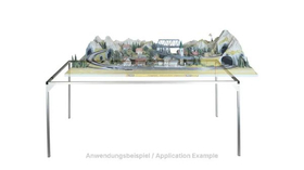 Noch 62070 - Extension de cadre  aluminium - 70 x 100 + 20 cm
