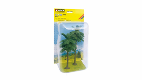 Végétation miniature : Palmiers 15 et 19 cm - Noch 21972