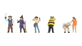 Figurines minatures :  Carnaval au 1/87 - Noch 15859