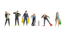 Figurines miniatures : Plongeurs 1/87 - Noch 15848