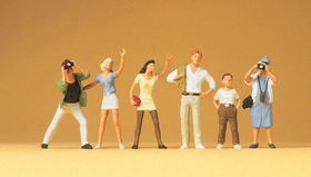 Preiser 65333 - Spectacteurs miniatures 1:43, 1:45